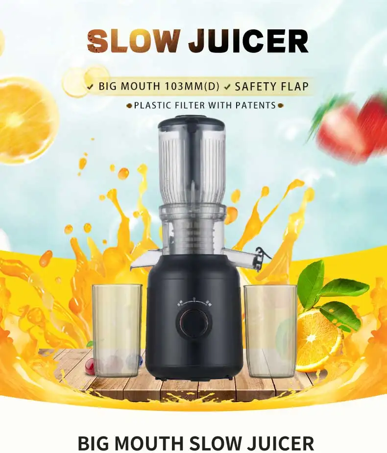 Electric Wide - Mouth Centrifugal Juicer