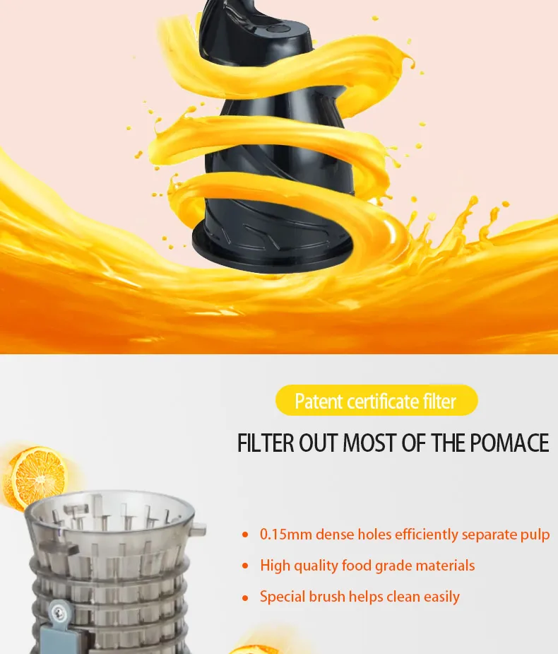 Electric Wide - Mouth Centrifugal Juicer