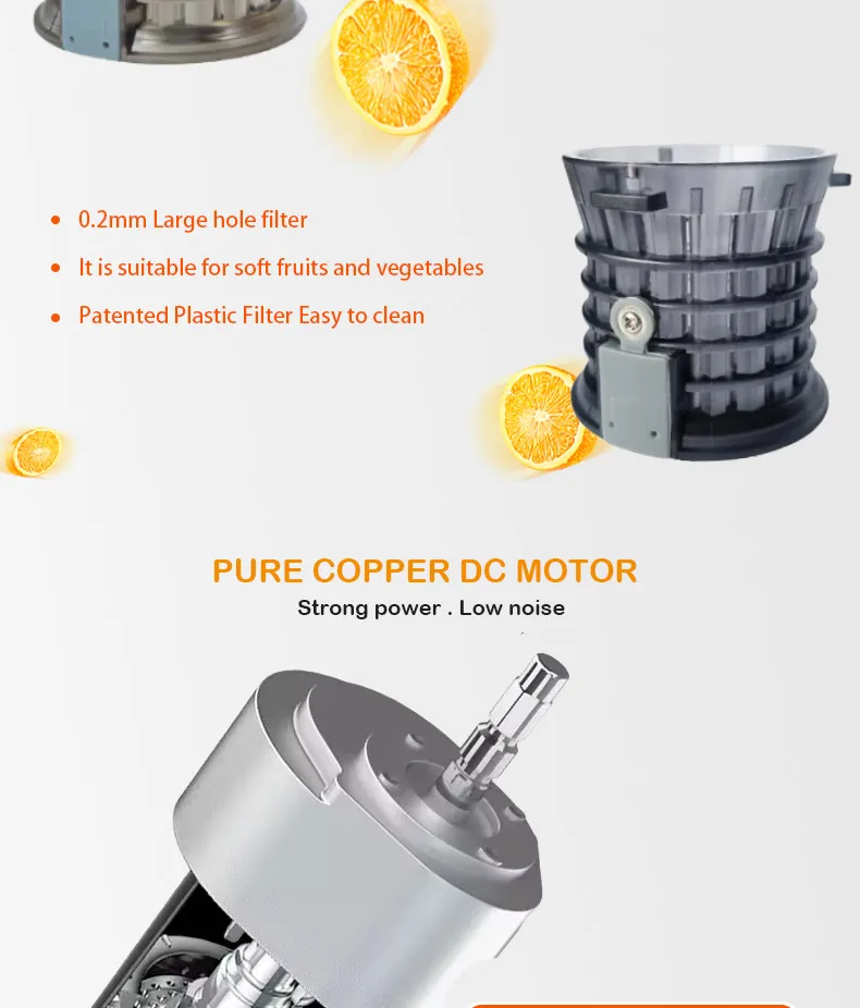 Electric Wide - Mouth Centrifugal Juicer