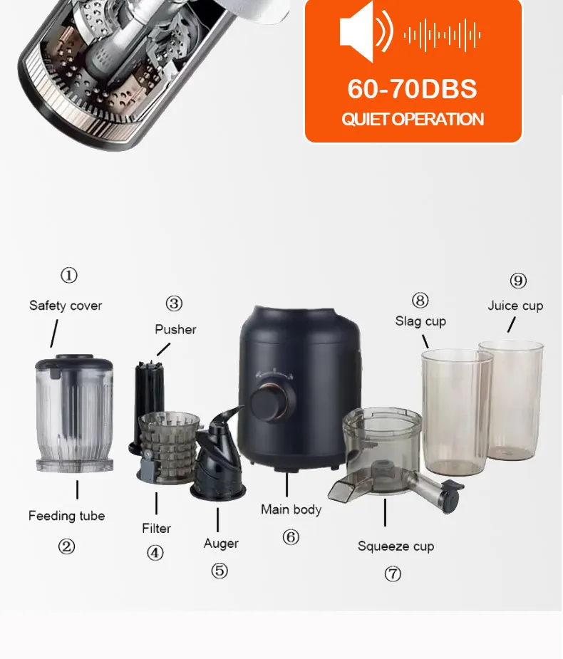 Electric Wide - Mouth Centrifugal Juicer