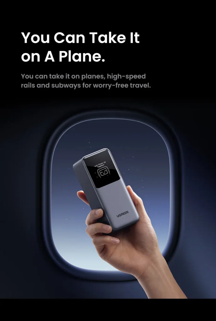 【limited Sales】20000mAh 130W Power Bank Fast Charge with Smart Digital Display