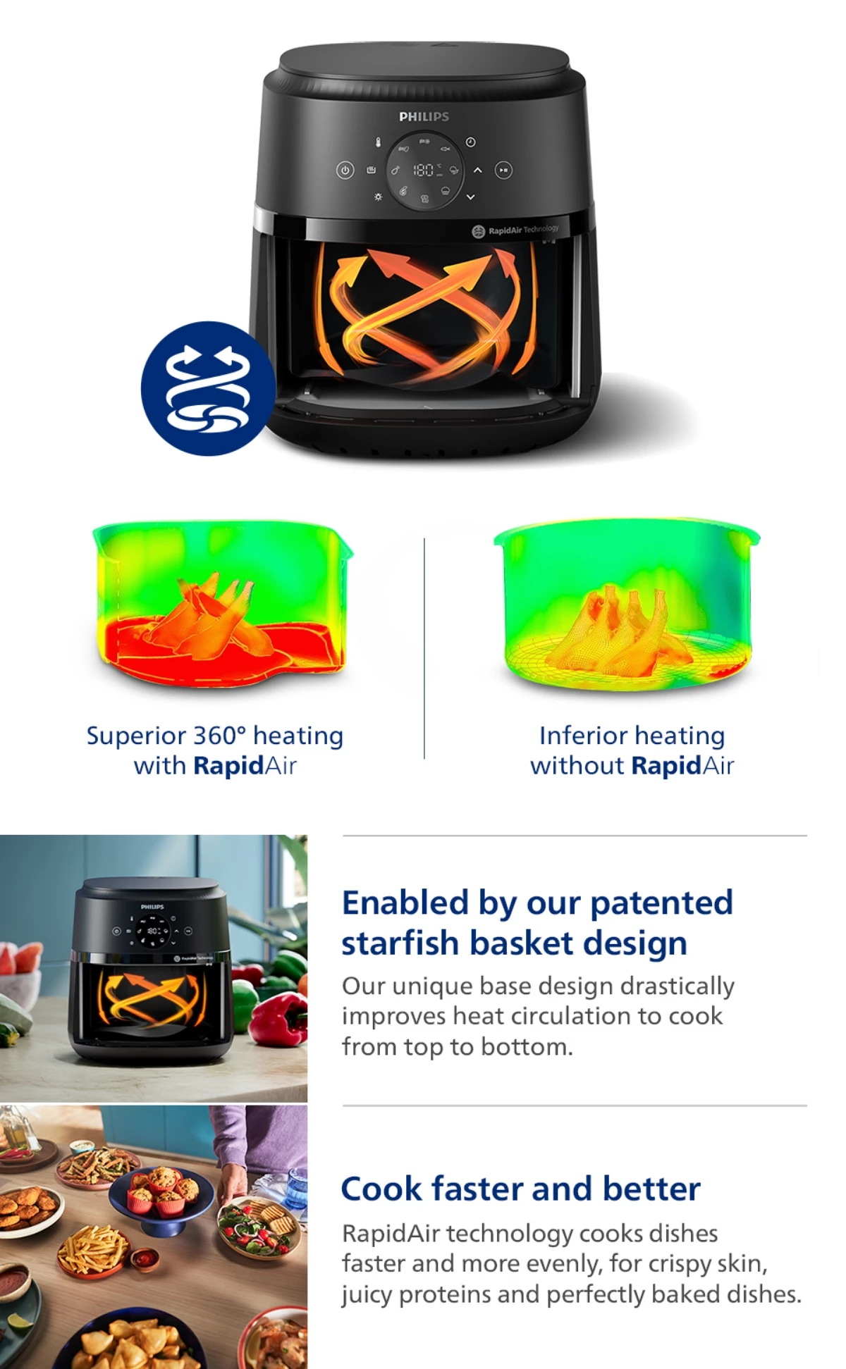 Philips NA221/09 | 13-in-1 Multi-Functional Air Fryer