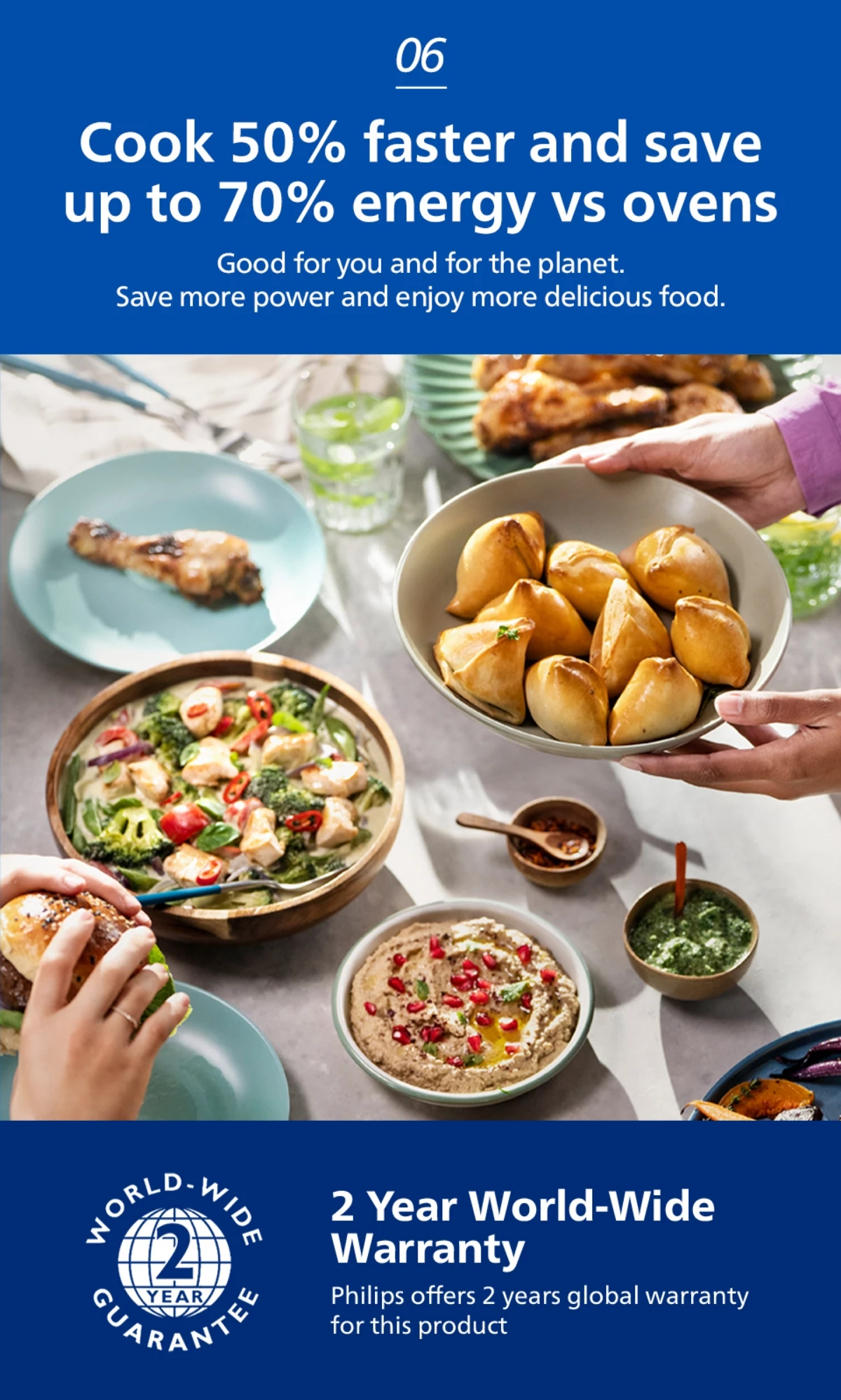 Philips NA221/09 | 13-in-1 Multi-Functional Air Fryer