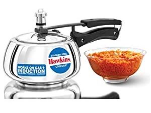 HAWKINS PRESSURE COOKER. 5 Liter. Silver