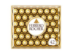 【Flash Sale】Ferrero Rocher Pralines Covered in Milk Chocolate and Nuts Hamper – Box of 42 (525g)