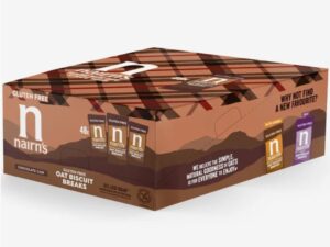 【Flash Sale】Nairns Gluten Free - Chocolate Chip Biscuits Individually Wrapped - Box of 48 (3 Biscuits Per Pack)