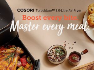 COSORI Air Fryer TurboBlaze, 6L Compact Design
