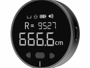 HomeMagician 324 Ft Electronic Digital Tape Measure with LCD Display Digital Ruler Rechargeable Small Smart Rolling Measuring Tool for Flat Curved Diameter Odd Shape Ideal Surprise for You