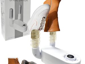 Shoe Dryer Glove Dryer. Dry Wet Shoes with 360°Heat Blower. Intelligent Shoes Dryer with Four Timer. Suitable for Sneaker. Glove. Boots. Ski Boot. Helmet. Folding and hanging Design