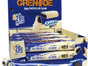 【Limited-Time Offer】Grenade OREO Albumin Protein Bars – High Protein, Low Sugar, 12 x 60g