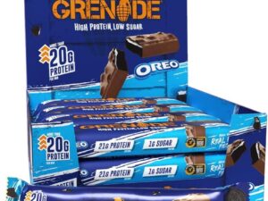 【Flash Sale】Grenade OREO Protein Bar - High Protein, Low Sugar, 12 x 60 g