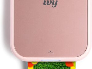 Canon Ivy 2 Mini Photo Printer. Print from Compatible iOS & Android Devices. Sticky-Back Prints. Blush Pink