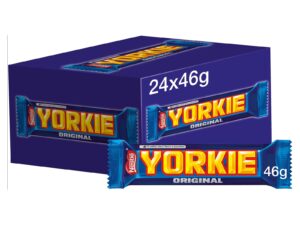 Yorkie Milk Chocolate Bars Multipack, 24 x 46 g 24 Count (Pack of 1) 46g 3 Pack