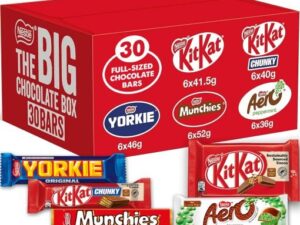 【Flash Sale】Nestlé 30x Chocolate Bars The Big Variety Box (1.3Kg)