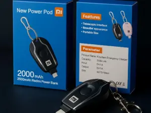 Keychain Portable Phone Charger – Compact & Powerful