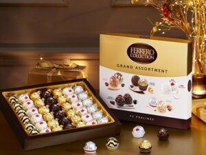 【Limited-Time Offer】42-Piece Premium Gift Box | Rocher, Raffaello, Rondnoir, Manderly, Cappuccino