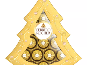 【Limited-Time Offer】Ferrero Christmas Chocolate Gift Box Tree - 5.3 oz