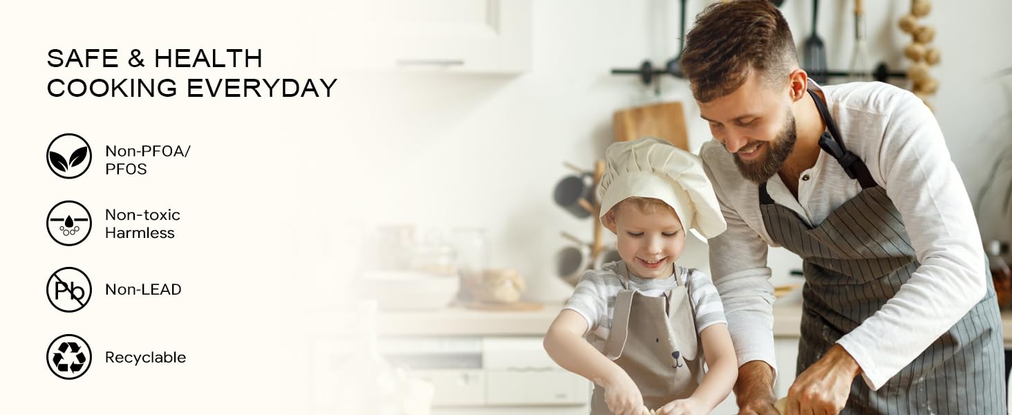 【One Day Only】17 Pcs Pots and Pans Set Non Stick Kitchen Cookware Sets