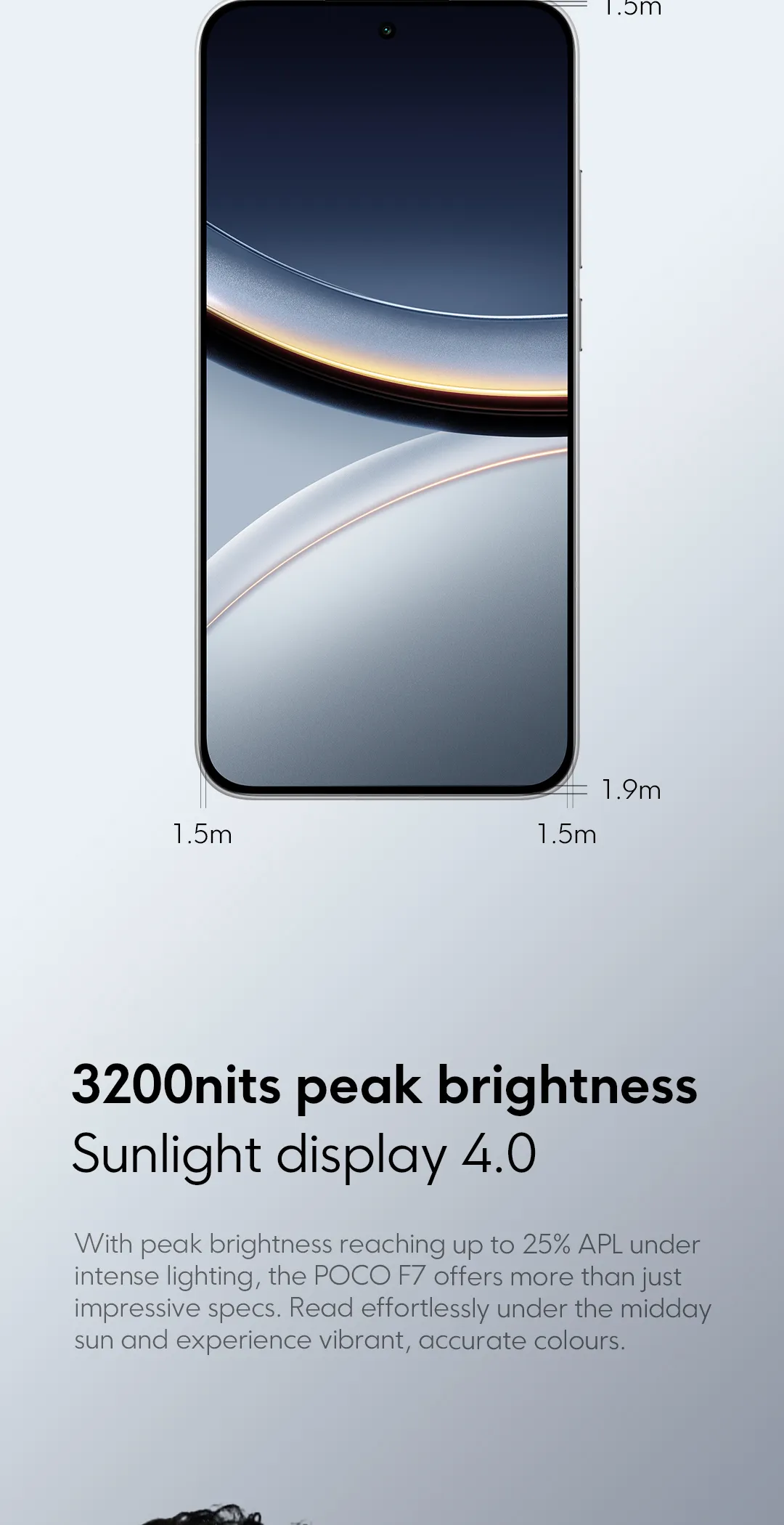 POCO F7 (Promotional product limited to 100 units)