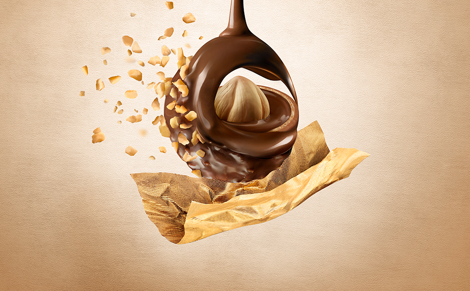 【Limited-Time Offer】Ferrero Milk Chocolate & Nut Chocolate Gift Box – 42 Pieces (525g)