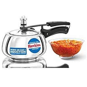 HAWKINS PRESSURE COOKER. 5 Liter. Silver