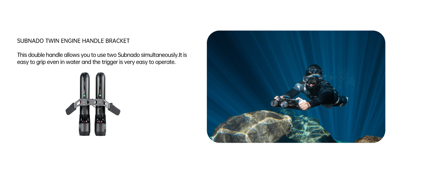 Waydoo Subnado Underwater Scooter Black and Red Special Version