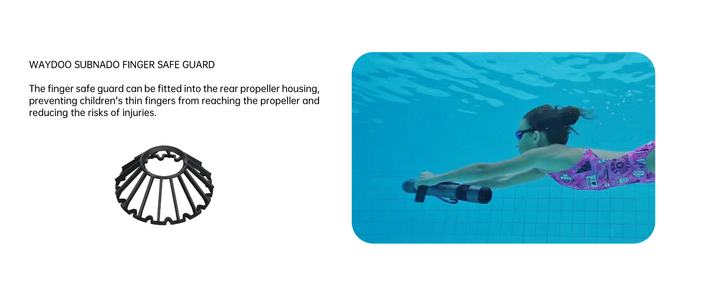 Waydoo Subnado Underwater Scooter Black and Red Special Version