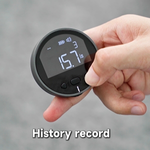 HomeMagician 324 Ft Electronic Digital Tape Measure with LCD Display Digital Ruler Rechargeable Small Smart Rolling Measuring Tool for Flat Curved Diameter Odd Shape Ideal Surprise for You