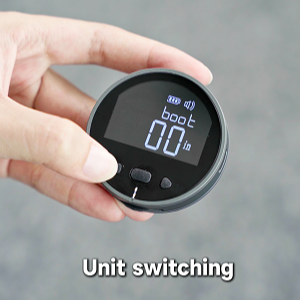 HomeMagician 324 Ft Electronic Digital Tape Measure with LCD Display Digital Ruler Rechargeable Small Smart Rolling Measuring Tool for Flat Curved Diameter Odd Shape Ideal Surprise for You