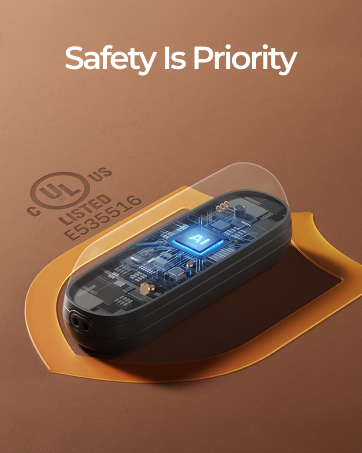 OCOOPA AI Magnetic Hand Warmers Rechargeable 2 Pack. 5000mAh Ultra-Thin Electric Glove Heater Handwarmer.UL Certified. Men Women Gifts for Christmas.Birthday.Winter Essentials.UT4 Young