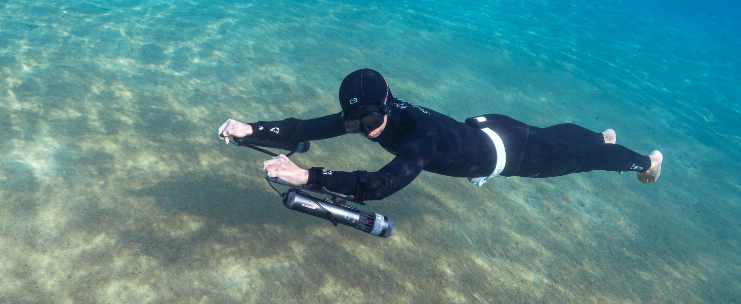 Waydoo Subnado Underwater Scooter Black and Red Special Version