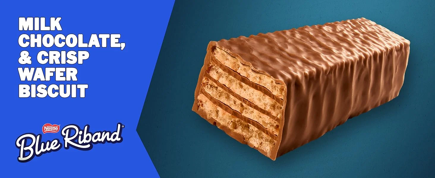【New User Only】Nestlé Kitkat and Friends Big Biscuit Box | 69 x Chocolate Biscuit Bars – KitKat, Blue Riband, Toffee Crisp | Bulk Chocolate Box 1.357kg X2 boxes