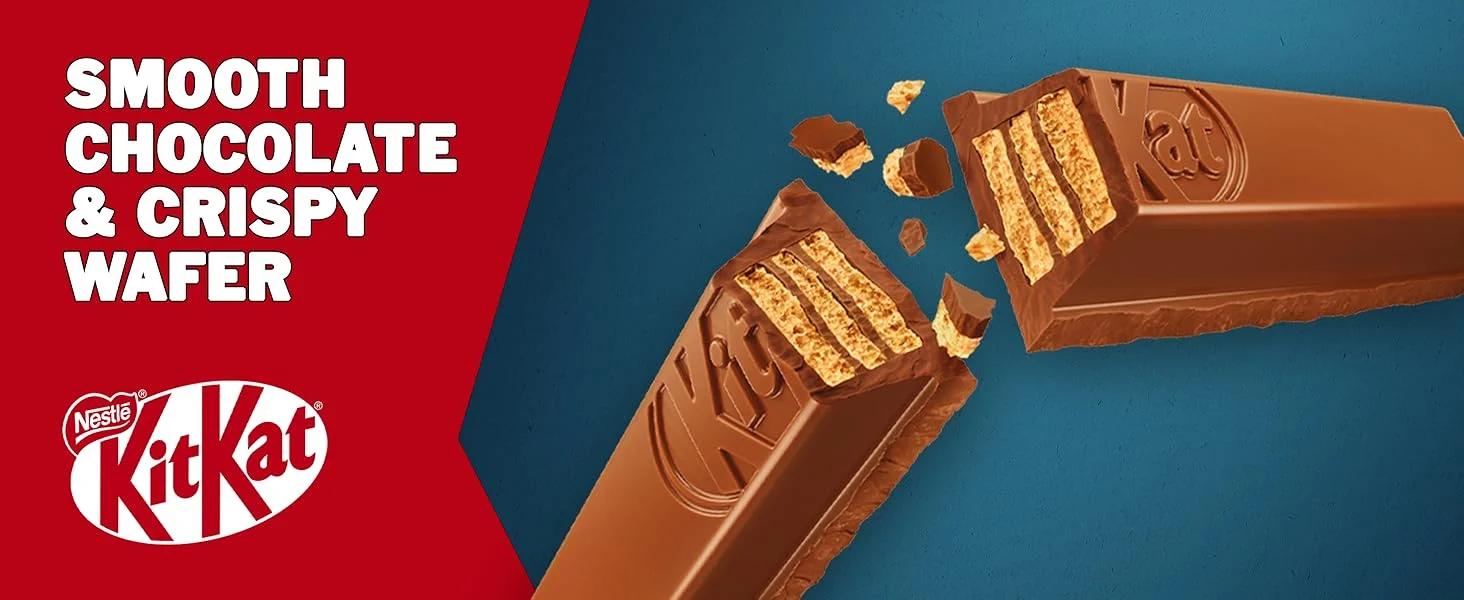 【New User Only】Nestlé Kitkat and Friends Big Biscuit Box | 69 x Chocolate Biscuit Bars – KitKat, Blue Riband, Toffee Crisp | Bulk Chocolate Box 1.357kg X2 boxes