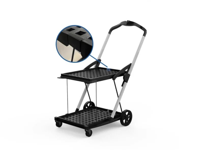 Multi-Purpose Foldable Cart | Supermarket, Pet, and Outdoor Use