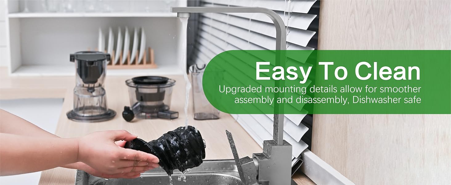 Cold Press Juicer Machines. Kitchen in the Box Slow Masticating Juicers Machine.3.26inch Large Wide Feed Chute Fit Whole Fruits & Vegetables.BPA Free.Easy to Clean (Bright Red)