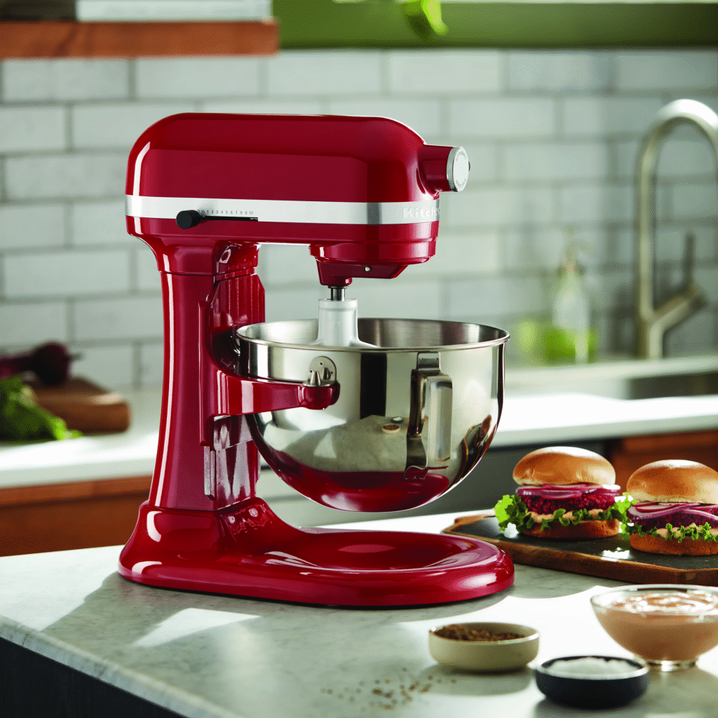 【Limited time offer】KitchenAid Stand Mixer with 4 mixing heads 🍰