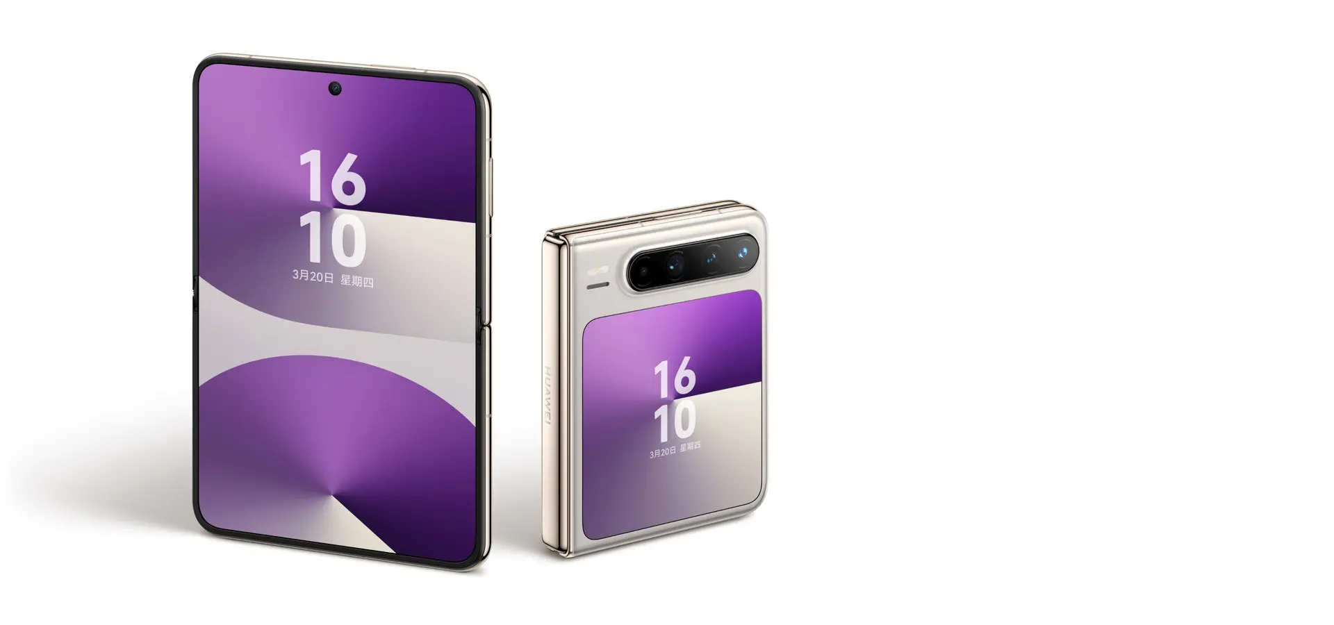 Pura X – Foldable featured 16:10 display smartphone