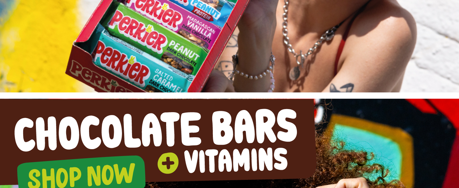 【Limited-Time Offer】Perkier Assorted Pack (18 Bars) – Vegan, Gluten-Free, High-Protein, Low-Sugar, Healthy Snack for Adults, Low-Calorie, Halal-Certified, Breakfast Bars, High-Fiber, Nuts & Grains, Gut-Friendly, Multi-Pack, Plant-Based