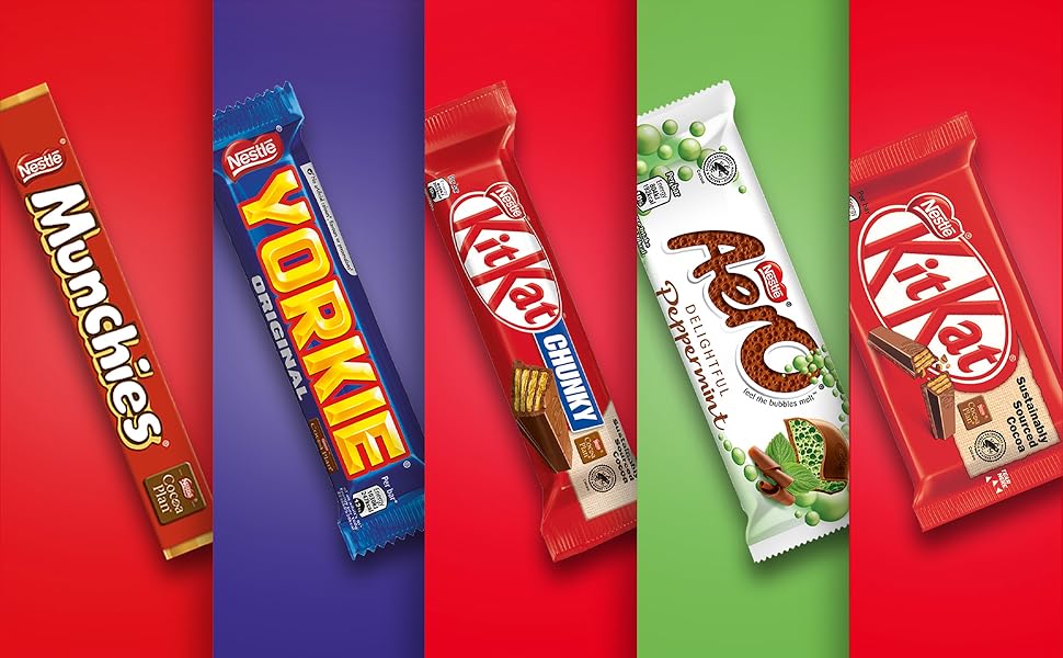 【Limited-Time Flash Sale】Nestlé 30-Bar Chocolate Bar Gift Box (1.3kg)