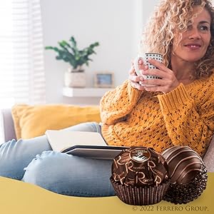 【Limited-Time Offer】Ferrero Assorted Premium Delicious Chocolates, 18.2 oz (48 Pieces) – Including Hazelnut Milk Chocolate, Dark Chocolate and Coconut Flavors