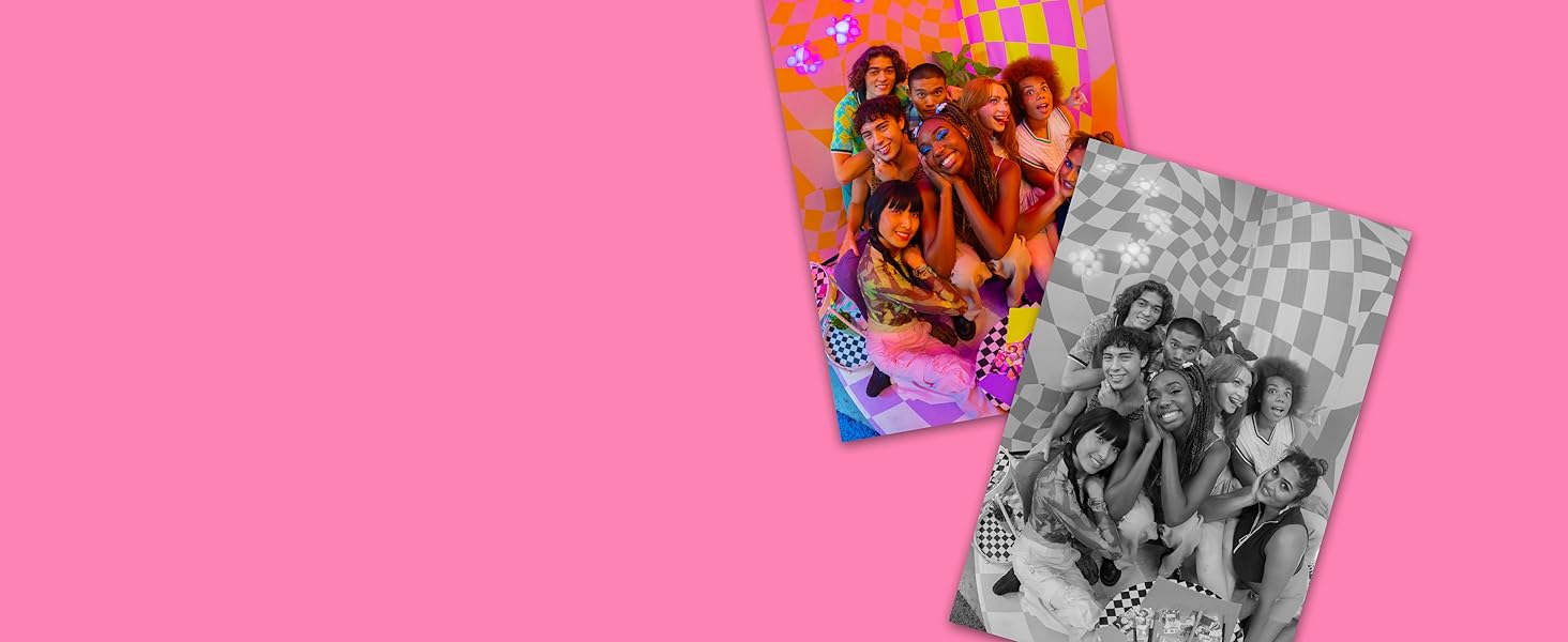 Canon Ivy 2 Mini Photo Printer. Print from Compatible iOS & Android Devices. Sticky-Back Prints. Blush Pink