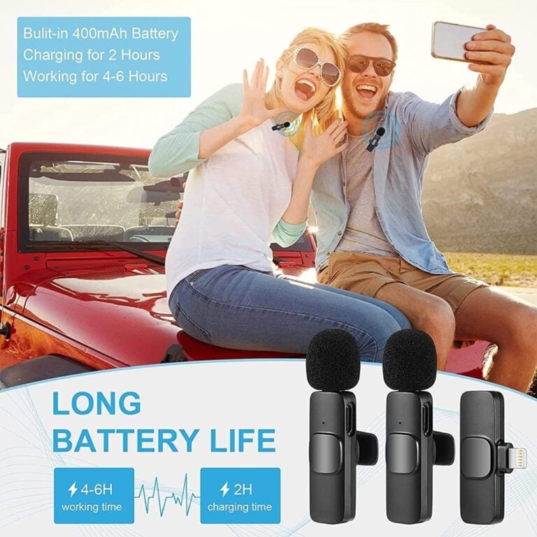 48% OFF New Wireless Lavalier Microphone