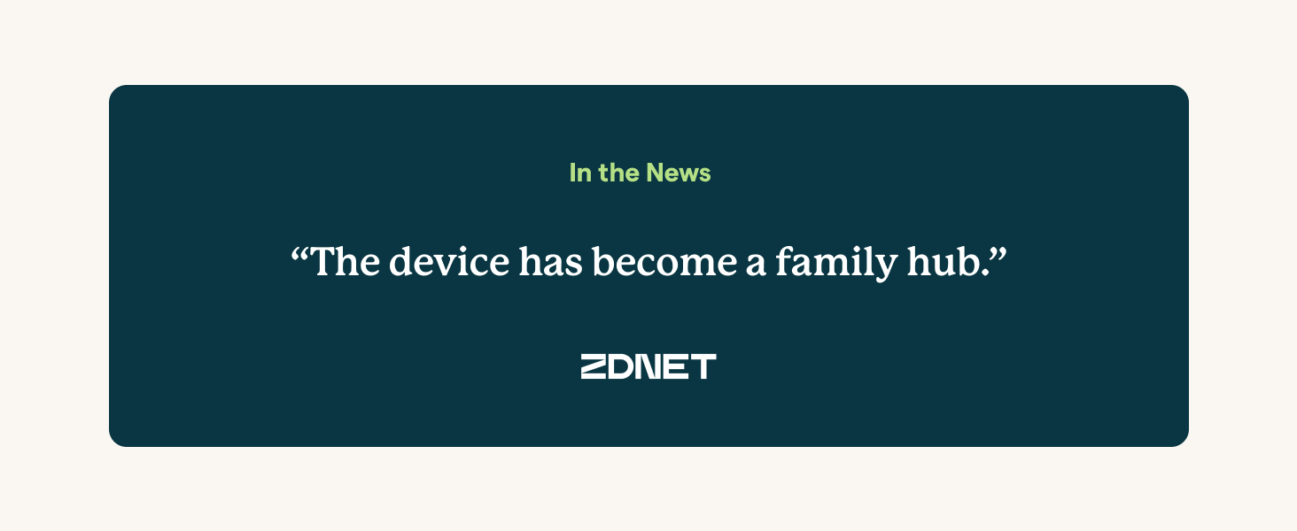 Skylight Calendar: 15-inch Wall Planner Digital Calendar & Chore Chart. Smart Touchscreen Interactive Display for Family Schedules – Wall Mount Included. Great for Organizing Your 2026 Calendar