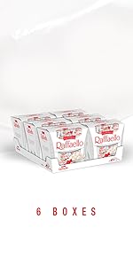 Ferrero Rocher Premium Hazelnut Milk chocolate squares. Valentine's Day Chocolate Gifts. 10 Pieces. 3.7 oz