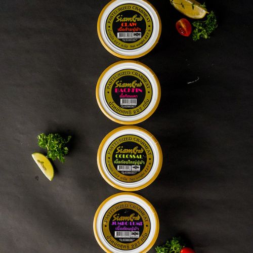 SIAM CRAB - BACKFIN CRAB MEAT (227G) | CHILLED CRAB | HALAL | WILD CAUGHT BLUE SWIMMER CRAB