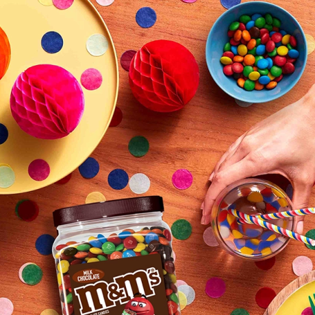 M&M'S Milk Chocolate Candy, 62 oz.