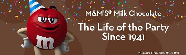 M&M's chocolate banner