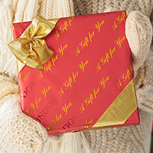 Photograph of Lindt Lindor Truffles in a gift box perfect for that special person in your life