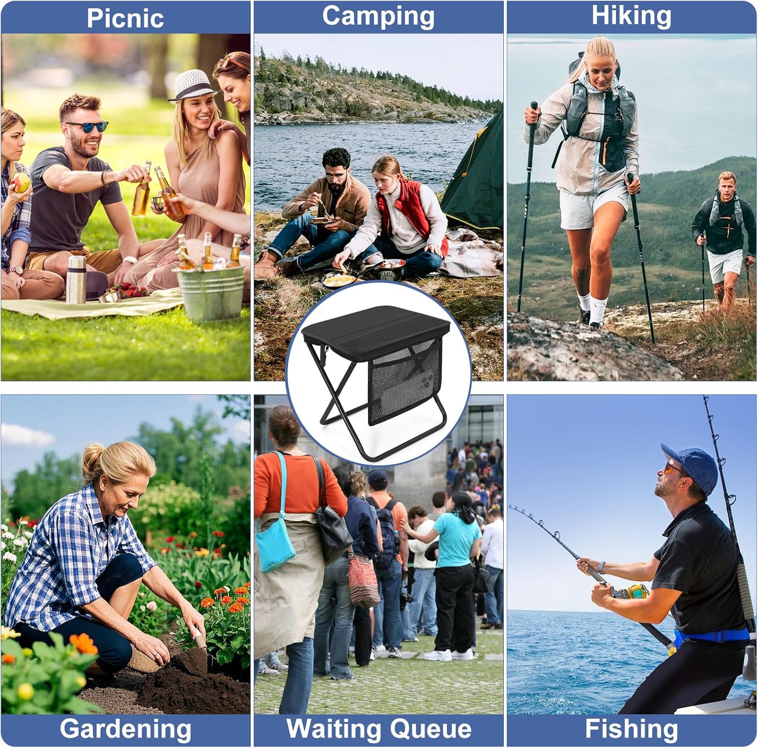 đ„Limited Time 49% OffâšPortable Folding Camping Stool