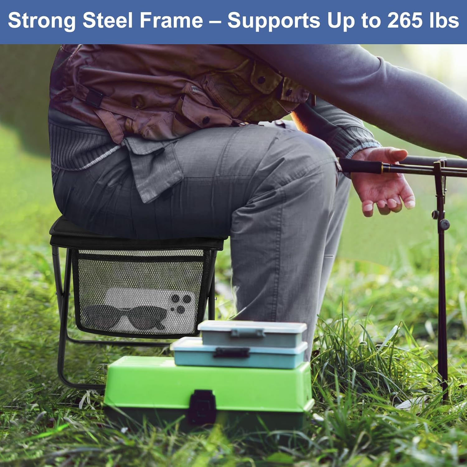 đ„Limited Time 49% OffâšPortable Folding Camping Stool